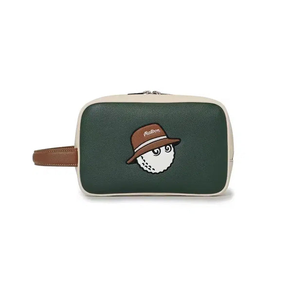 [BUNJANG] Malbon Golf Pouch Green / 말본 골프 파우치 그린