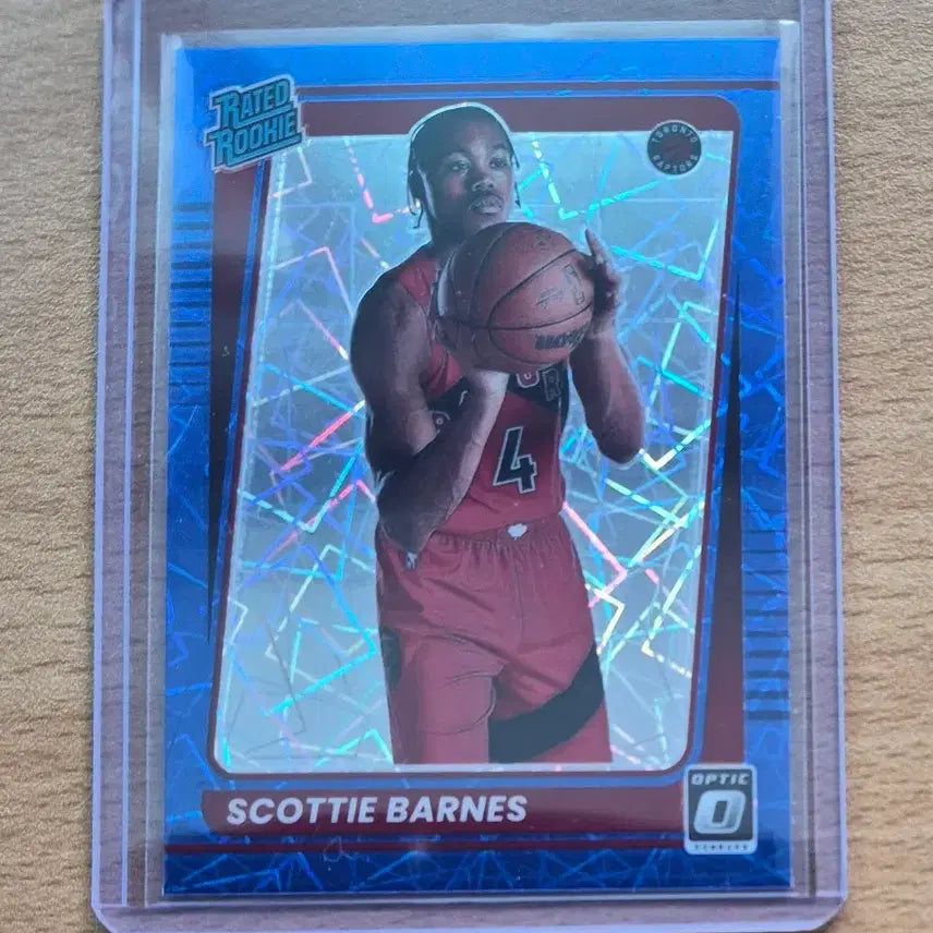 [BUNJANG] 2021-22 Panini Optic Scotty Barnes Rated Rookie Blue Velocity Card / 2021-22 파니니 옵틱 토론토 스카티 반즈 레이티드루키 블루벨로시티