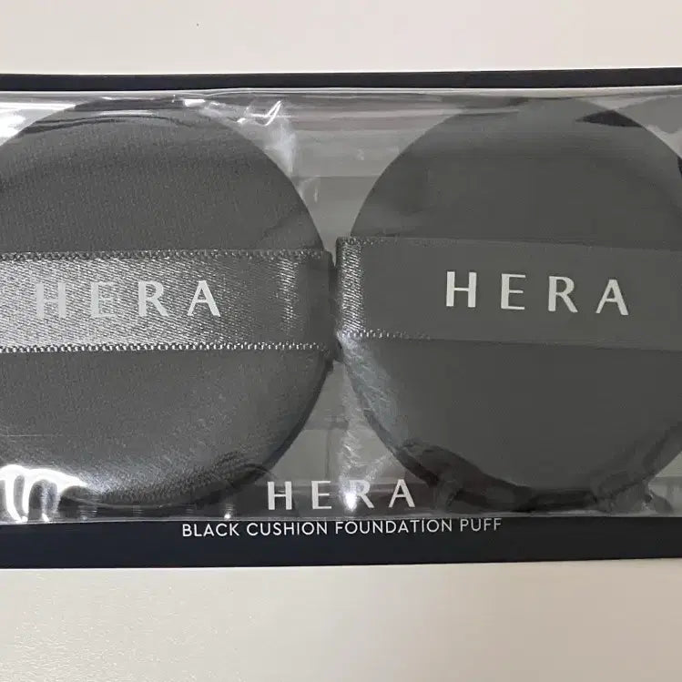 [BUNJANG] Hera Black Cushion Puff 2pcs / 헤라 블랙쿠션 퍼프 2개