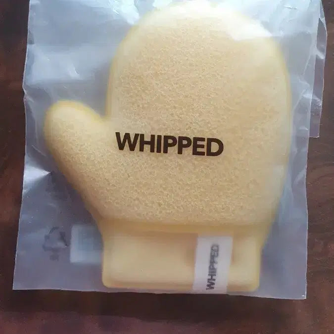 [BUNJANG] Whipped Yellow Dual Cleansing Puff New / WHIPPED 옐로우 듀얼 클렌징 퍼프 새상품