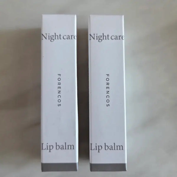 [BUNJANG] Forencos Night Care Lip Balm Set (2 Pieces) / 포렌코즈 나이트케어 립밤 2개