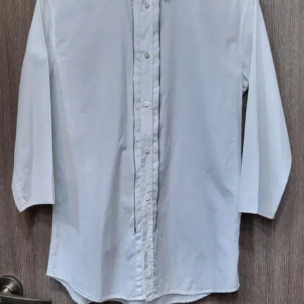 [BUNJANG] Dsquared2 White Seven-Tenth Sleeve Shirt / 국내판 정품 Dsquared2 화이트 칠부 셔츠
