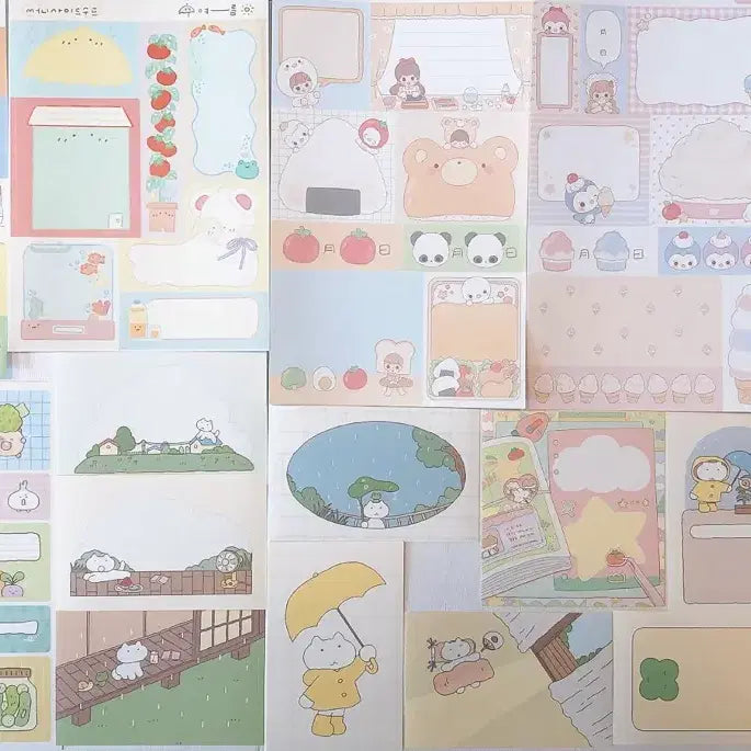 [BUNJANG] Decorative Paper Set / 다꾸 모조지 모음