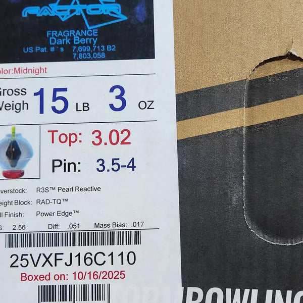 [BUNJANG] Storm Next Factor 15lb Bowling Ball / 스톰 넥스트팩터 15P
