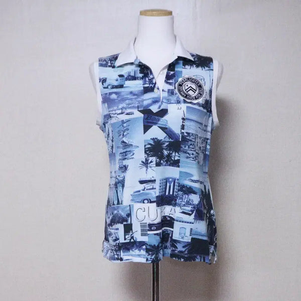 [BUNJANG] Parrida Gates Women's Sleeveless Golf T-Shirt / 파리게이츠 여성66 골프 민소매 티셔츠(5)