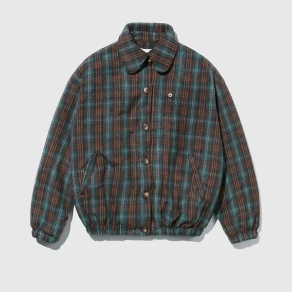 [BUNJANG] KIJIKO Check Jumper / 키지코 체크 점퍼