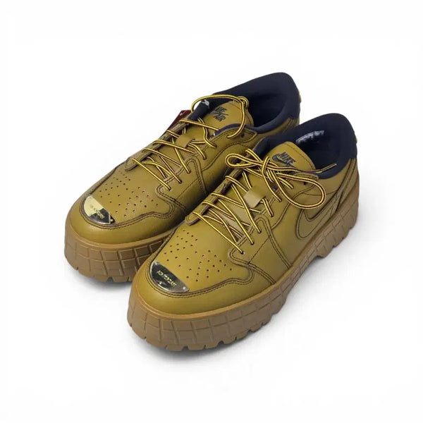 [BUNJANG] Nike Jordan 1 Brooklyn Low Wheat Team Red Sneakers / 새제품 60,70) 조던브루클린 노랑? 판매합니다.