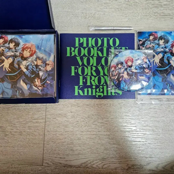 [BUNJANG] Ensemble Stars! Knights 4th Album Limited Edition Acrylic Stand & Can Badge Full Set / 앙스타 나이츠 4집 초회한정판 아크릴 및 캔배지 풀세트