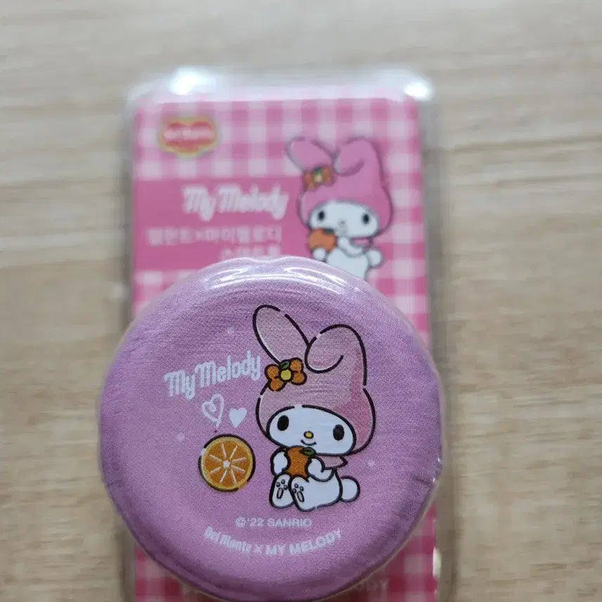 [BUNJANG] Delmonte Sanrio Grip Tok, Keyring, Can Badge, Gacha Figure / 델몬트 산리오 그립톡, 키링 및 캔 뱃지, 가챠 피규어