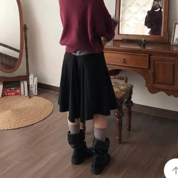 [BUNJANG] Tico Wrap Midi Skirt / 티코 랩 미디 스커트