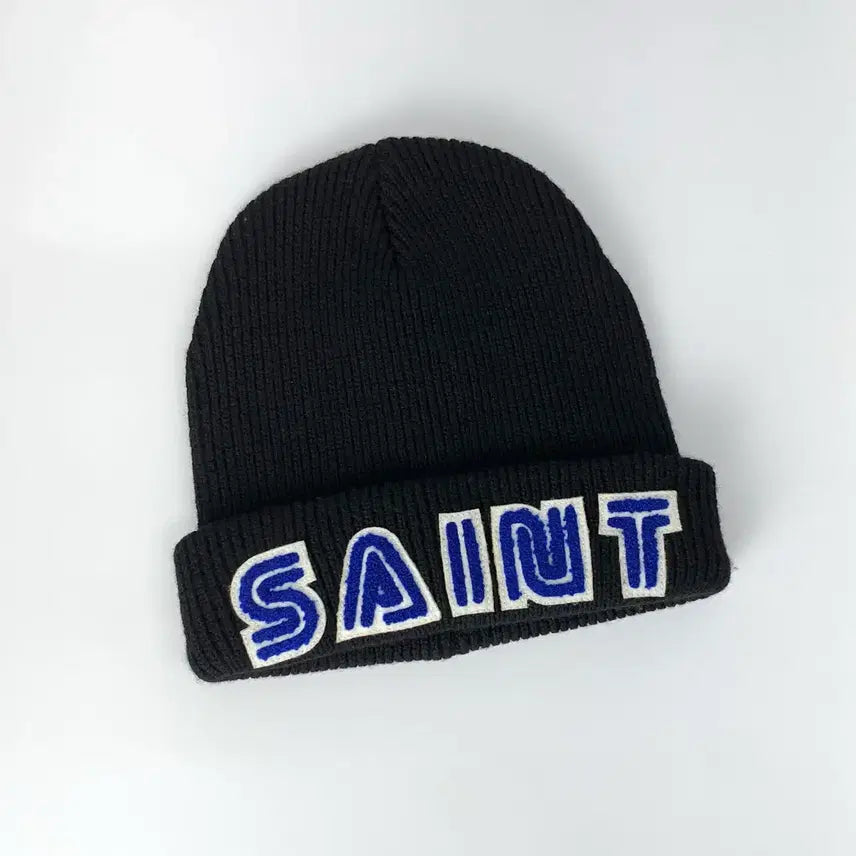 [BUNJANG] Saint Michael x Sega Knit Cap Beanie / 세인트 미카엘 x 세가 니트 캡 비니
