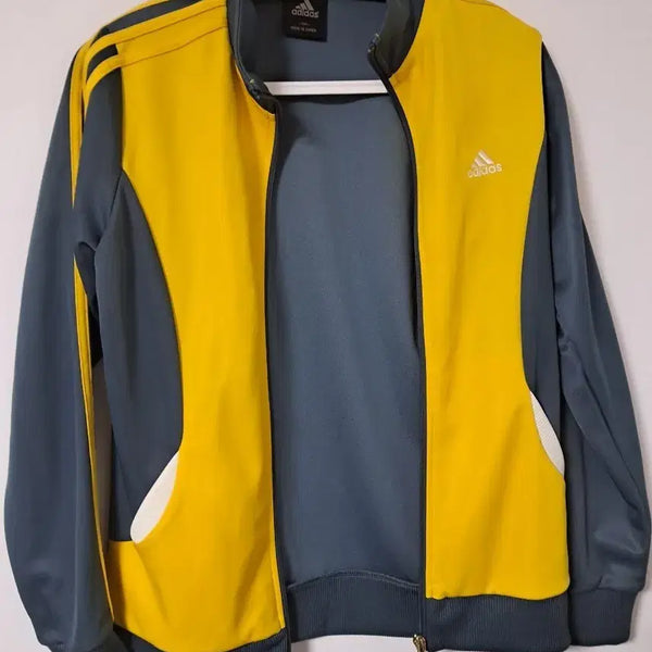 [BUNJANG] Adidas Yellow/Gray Track Top Size 90 / 아디다스 노랑/회색 트랙탑90