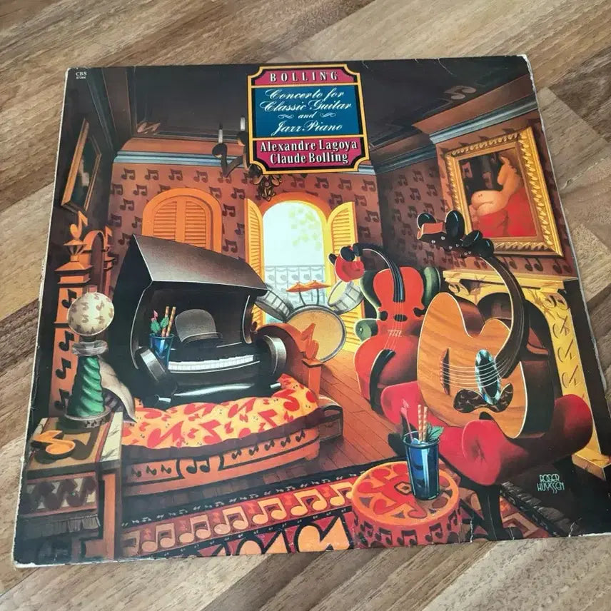[BUNJANG] Claude Bolling & Alexandre Lagoya - Classic Guitar & Jazz Piano LP / Bolling -알렉산더 라고야 클래식 기타 & 재즈 피아노 LP