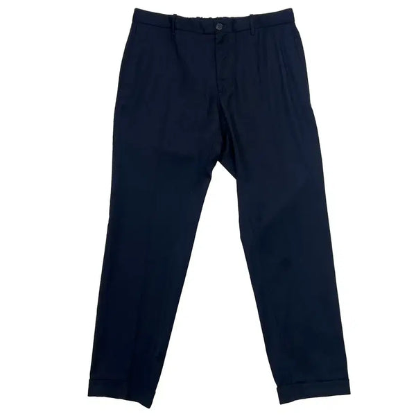 [BUNJANG] Incotex Navy Drawstring Trousers / 인코텍스 네이비 드로우스트링 팬츠