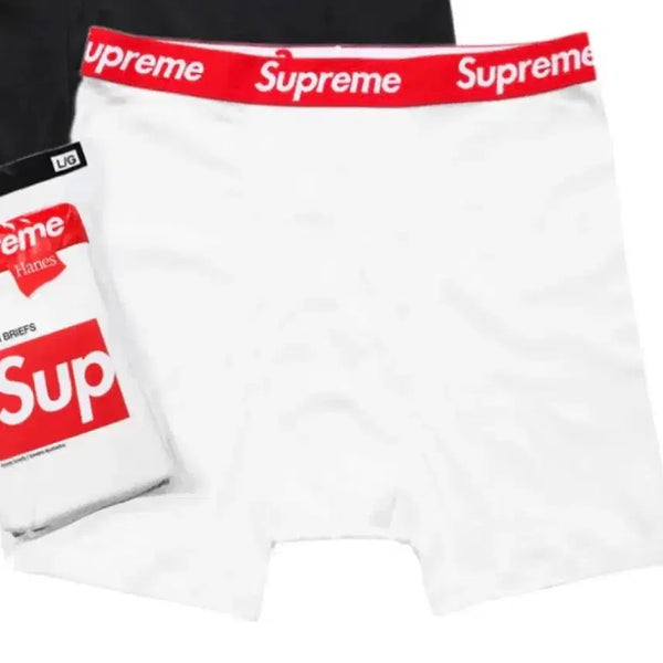 [BUNJANG] Supreme Boxer Briefs & New Era Red Cap / 슈프림 복서 팬티, 뉴에라 레드 모자 팝니다