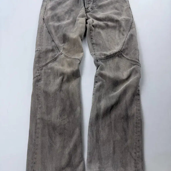 [BUNJANG] Giorgio Armani Curved Panel Denim Pants / 아르마니진스 커브드 패널 데님 팬츠
