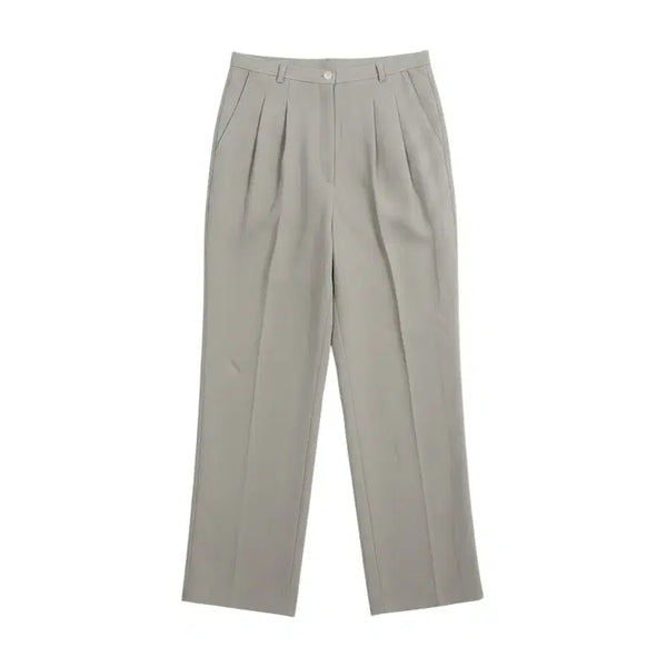[BUNJANG] JOIE DE VIVIER Women's M Pintuck Slacks KH 3-98 / 여성M/ JOIE DE VIVIER 핀턱 슬랙스KH 3-98