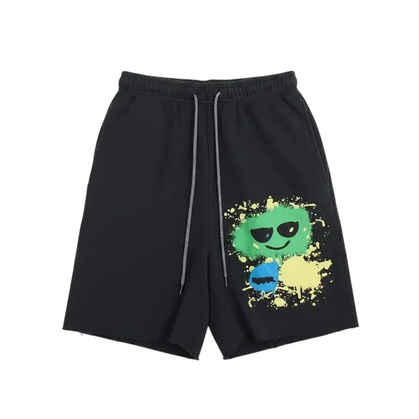 [BUNJANG] Riccona Nine Men's L Banding Wide Short Pants GN 3-101 / 남성L/ 리코나인 밴딩 와이드 숏팬츠GN 3-101