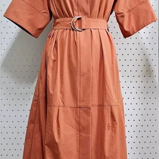 [BUNJANG] YESSE Short Sleeve Belted Shirtdress / YESSE 반팔 셔츠형 벨트 원피스 바스락원피스