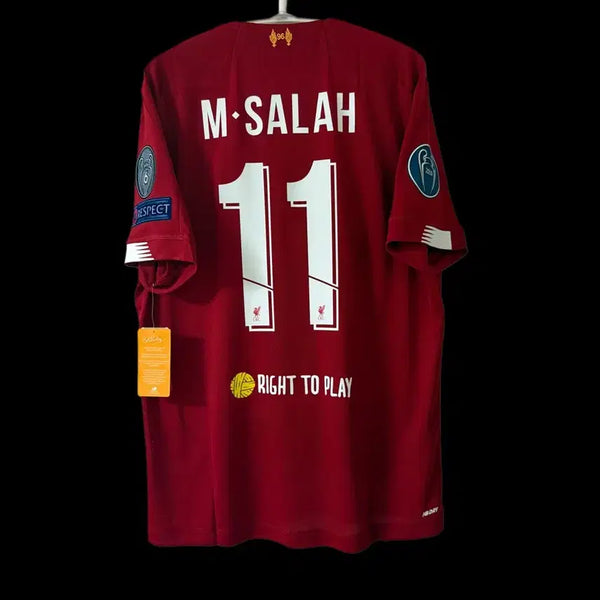 [BUNJANG] Liverpool 19/20 Home Salah Jersey (Overseas L) / [해외L] 19/20 리버풀 홈 살라 유니폼