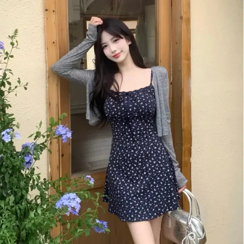[BUNJANG] Rubich Plus Size Mini Sleeveless Dress / 루비치 빅사이즈 미니원피스 나시원피스