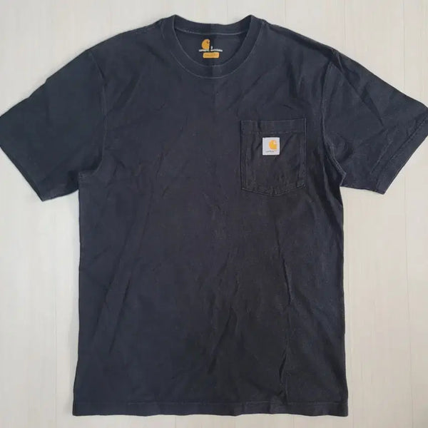 [BUNJANG] Carhartt Pocket Round Short Sleeve T-Shirt / (S)칼하트 포켓 라운드 반팔티셔츠 판매합니다
