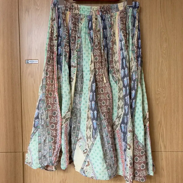 [BUNJANG] Hippie Bohemian Vintage Skirt / 히피 보헤미안 빈티지 스커트