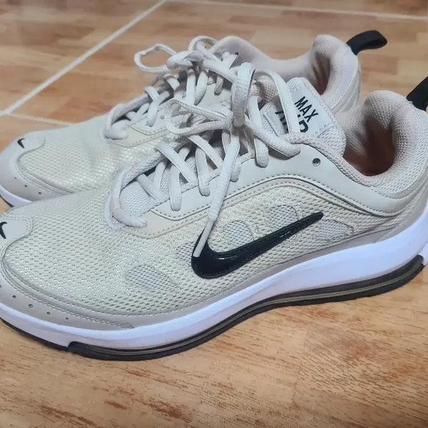 [BUNJANG] Nike Air Max AP Beige Running Shoes / 나이키 맥스AP 베이지 270(265추천)