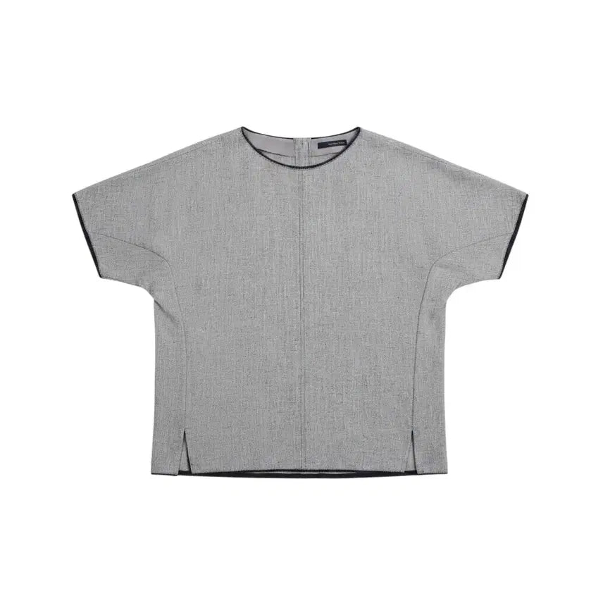 [BUNJANG] Carries Note Tweed Style Simple Blouse (GR) / 여성66 / 캐리스노트 트위드풍 심플 블라우스GR 0-120