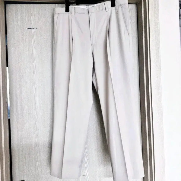 [BUNJANG] DAKS Men's Golf Pants Ivory / 닥스 DAKS 골프팬츠