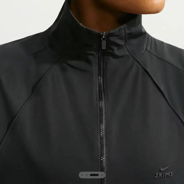 [BUNJANG] Nike x Skims Stretch Nylon Jacket Black M / 새상품 나이키 스킴스 스트레치 나일론 재킷 블랙 M