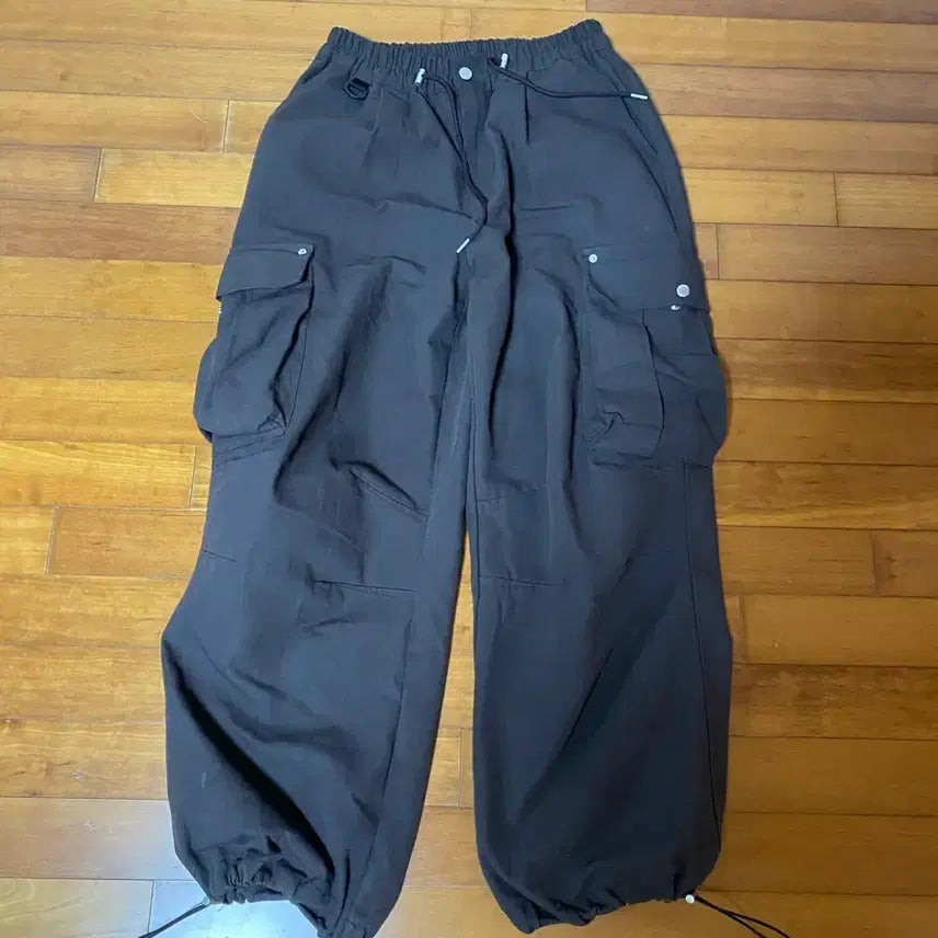 [BUNJANG] Hardy Cargo Pants Brown OS / 하디 카고팬츠 브라운 os