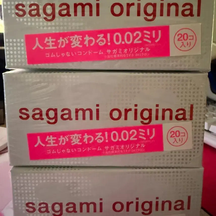 [BUNJANG] Sagami Original 0.02 Condoms (20 Count) / 사가미 오리지널 0.02 20개입 콘돔