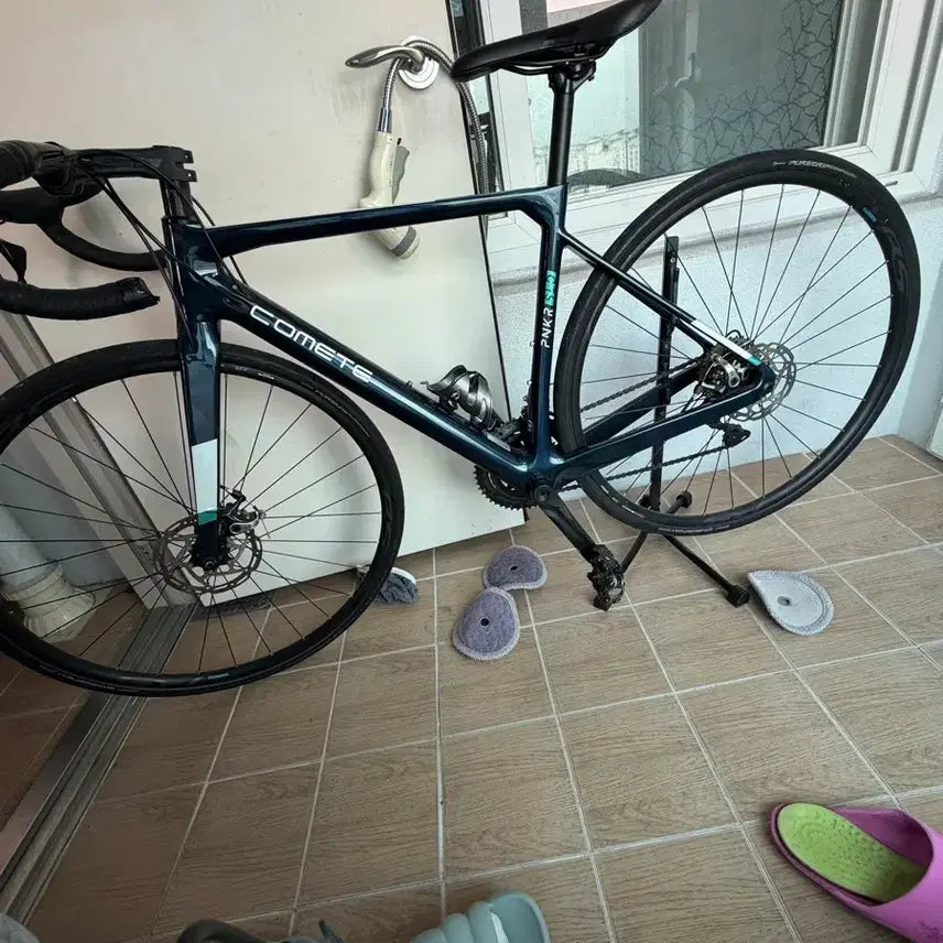 [BUNJANG] Comete Painkiller Carbon Handlebar and Saddle Bike / 코매트 페인킬러