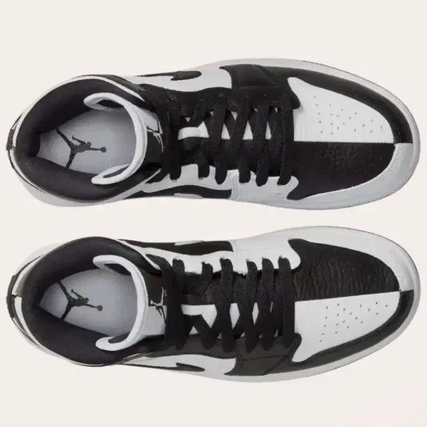 [BUNJANG] Air Jordan 1 Mid SE Black White / 조던 1 미드 SE 블랙 화이트