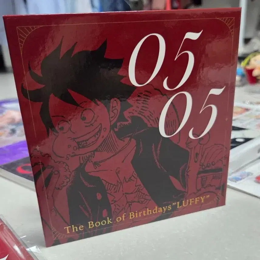 [BUNJANG] Jump Shop One Piece Luffy Birthday Memorial Book (Sealed) / 점프샵 원피스 루피 생일 메모리얼 북 미개봉 새상품