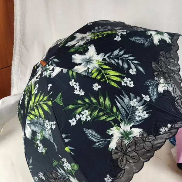 [BUNJANG] Pierre Cardin Luxury Floral Pattern Umbrella / 피에르가르뎅 고급양산 새상품