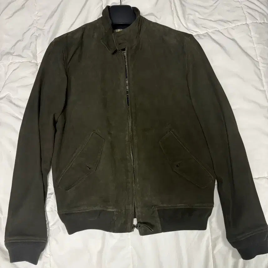 [BUNJANG] Polo Ralph Lauren Suede Barracuda Jacket / 폴로 랄프로렌 바라쿠다 스웨이드 자켓