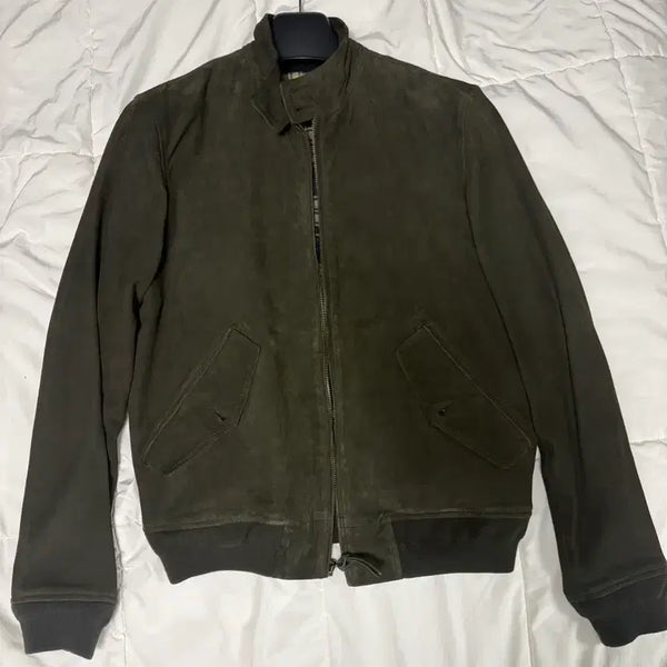[BUNJANG] Polo Ralph Lauren Suede Barracuda Jacket / 폴로 랄프로렌 바라쿠다 스웨이드 자켓
