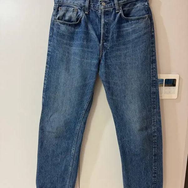 [BUNJANG] OrSlow 105 2 Year Wash Denim Jeans Size 1 / 오어슬로우 105 2year 1사이즈