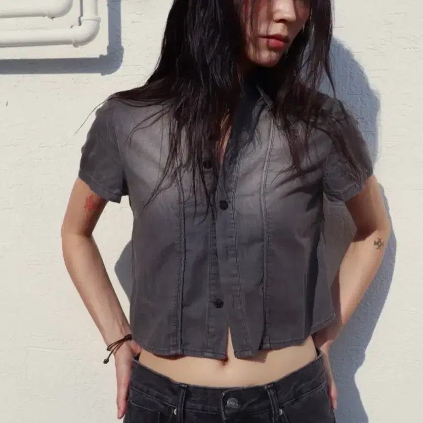 [BUNJANG] Lee Woo Goma Caras Shirt / 이우가마카라스 셔츠