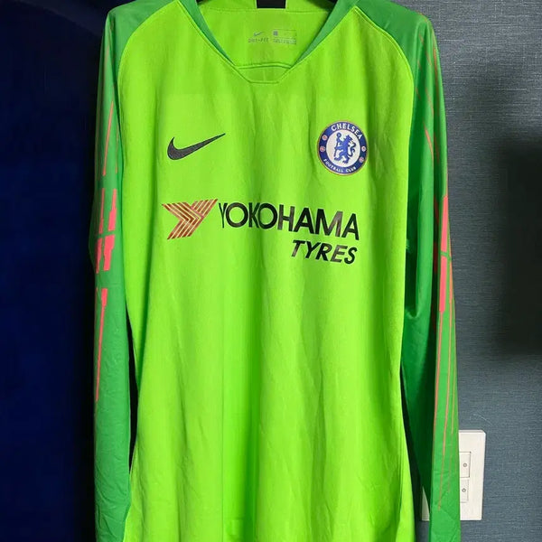 [BUNJANG] Chelsea 18-19 Home Long Sleeve Goalkeeper Jersey L / [L] 18-19 첼시 홈 gk 긴팔 유니폼 택채 새상품