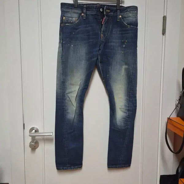 [BUNJANG] DSQUARED2 Washed Denim Jeans (Unisex) / 디스퀘어드2   워싱데님(남녀공용)