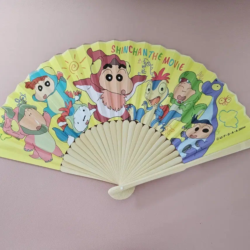 [BUNJANG] Crayon Shin-chan Unsealed Fan / 짱구는못말려 부채 미개봉