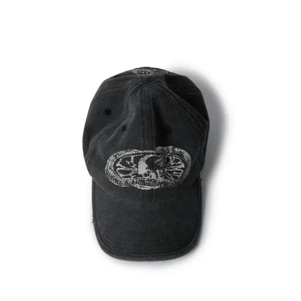 [BUNJANG] Etce Washed Snake Bone Cap / (L) etce 스네이크 본 워시드 캡