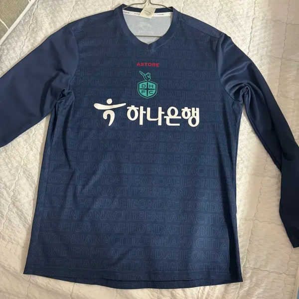 [BUNJANG] Daejeon Hana Citizen Player Issue Training Long Sleeve Jersey / 대전하나시티즌 선수지급용 트레이닝 긴팔