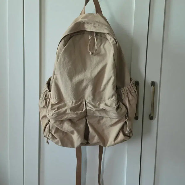 [BUNJANG] BAPE Ril Backpack Beige / 베이프릴 백팩 베이지