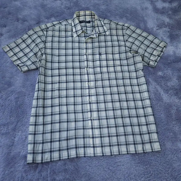 [BUNJANG] Saint Laurent Short Sleeve Shirt / 95 입생로랑 반팔 셔츠 | 0504A24