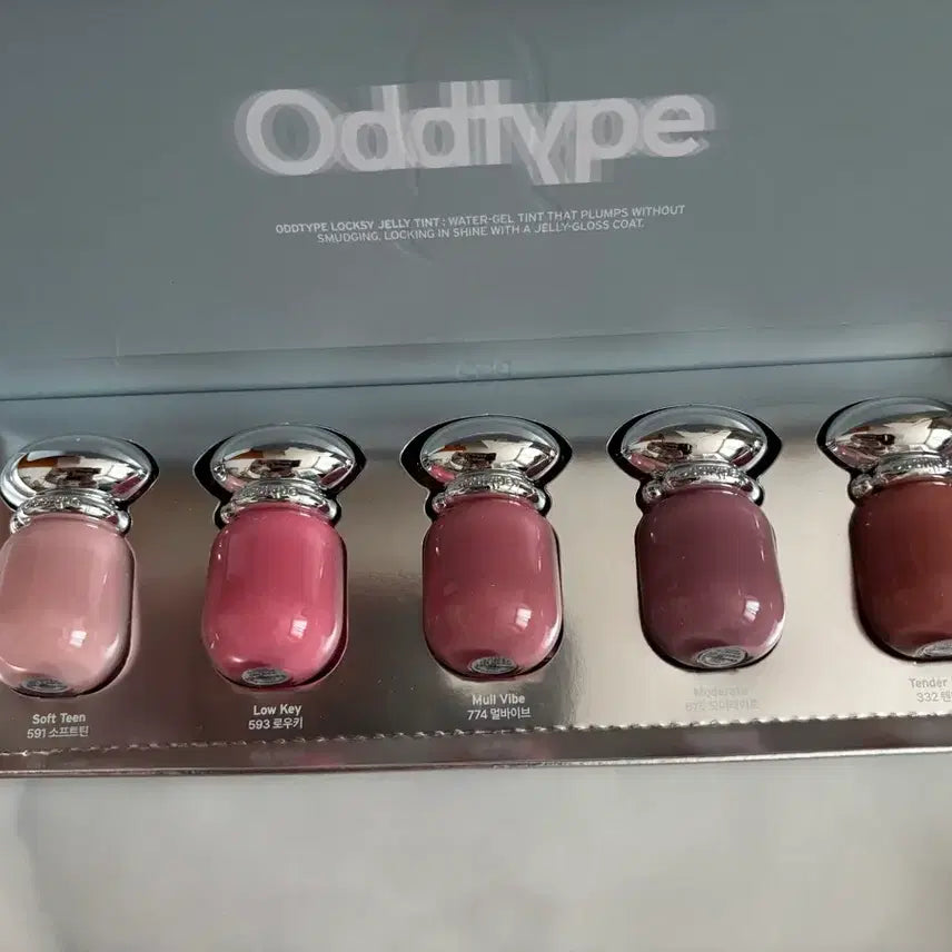 [BUNJANG] Oddtype Locky Jelly Tint (Set Component, Unsealed) / 오드타입 락시 젤리 틴트 미개봉