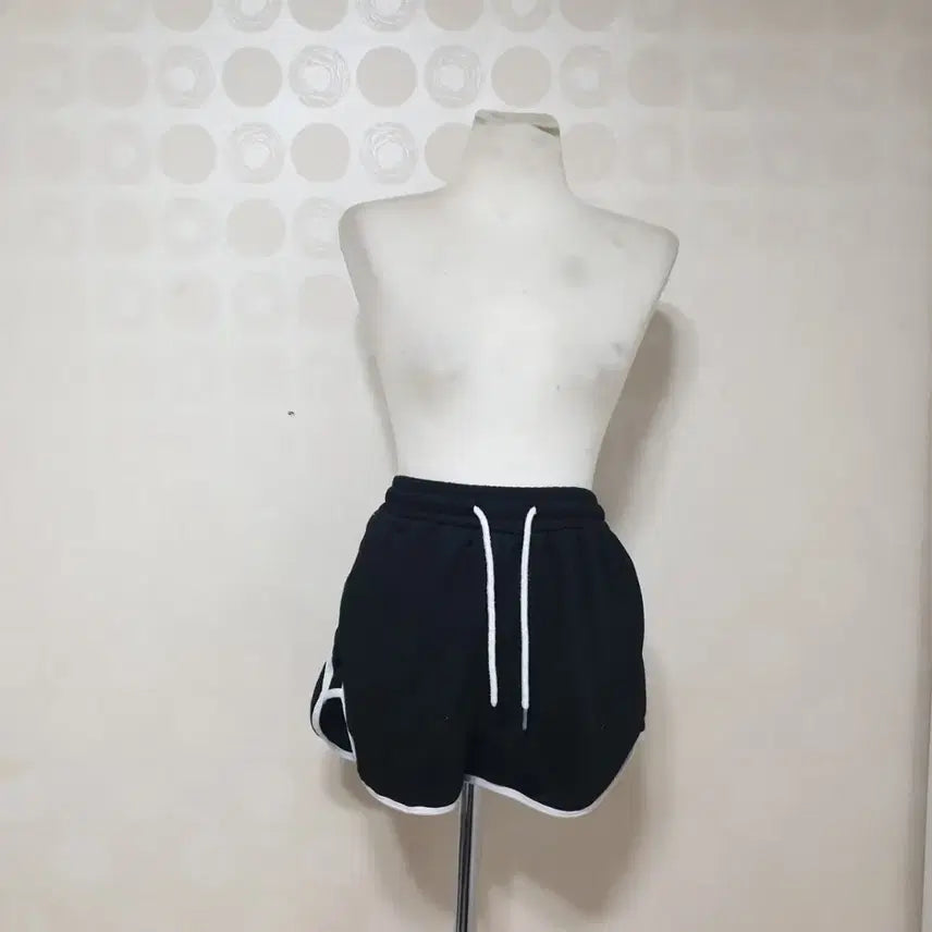 [BUNJANG] Black Banding Shorts / 츄리닝반바지55 반바지55 밴딩반바지55 블랙반바지55